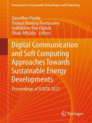 cover image of Digital Communication and Soft Computing Approaches Towards Sustainable Energy Developments